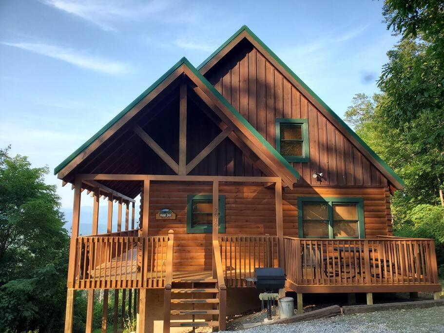 Yogi'S Den: Breathtaking Views! 3 Min To Dollywood, On 1 Acre! Villa Sevierville Ngoại thất bức ảnh